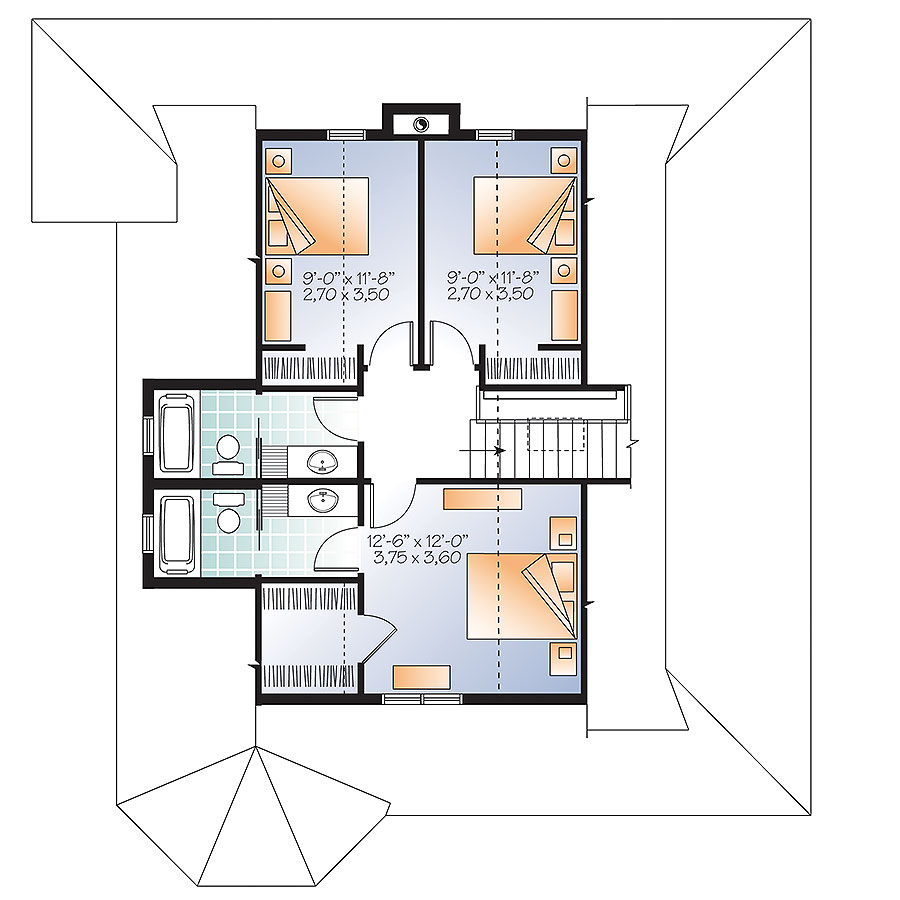 Floor Plan Upper Level