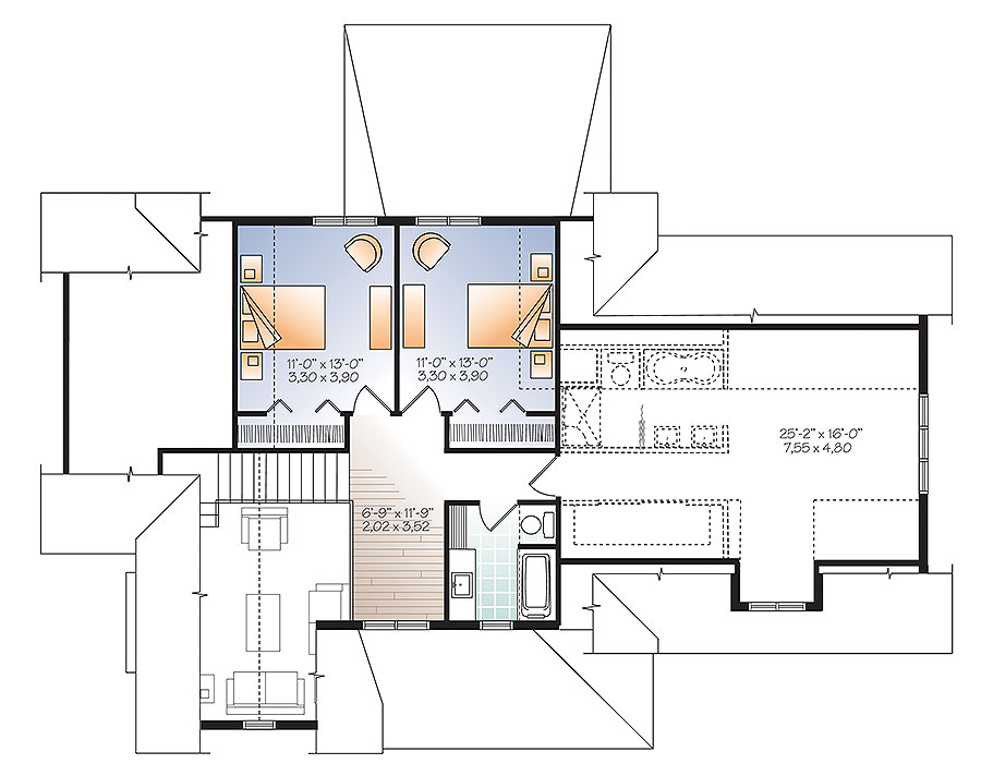 Floor Plan Upper Level