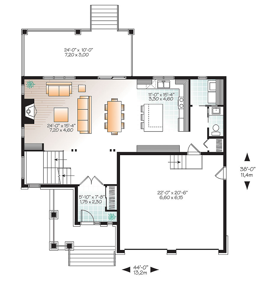 Floor Plan Main Level