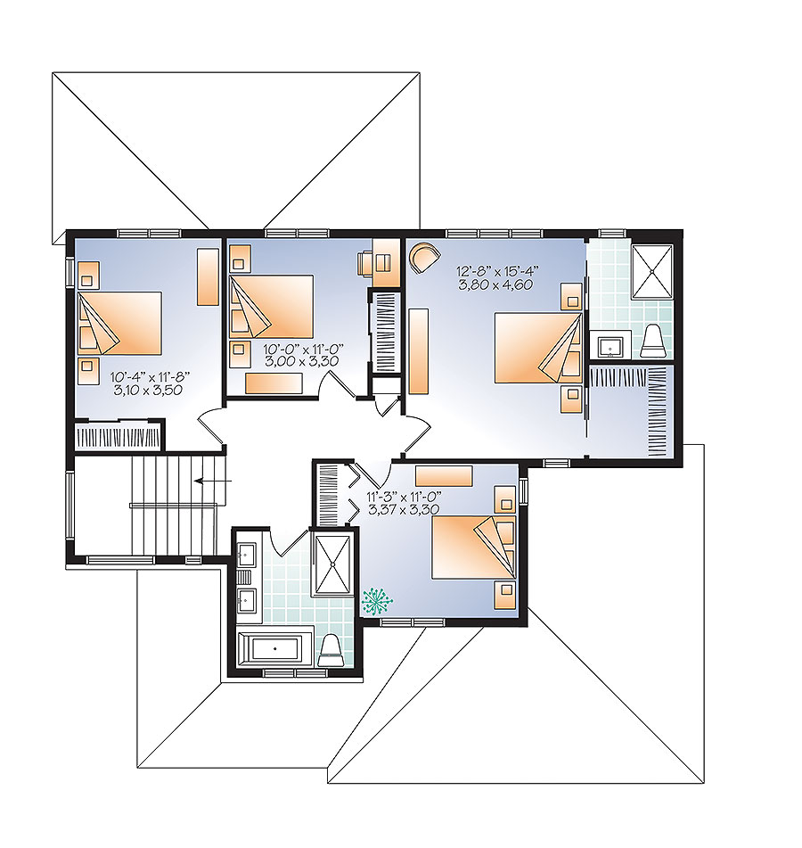 Floor Plan Upper Level