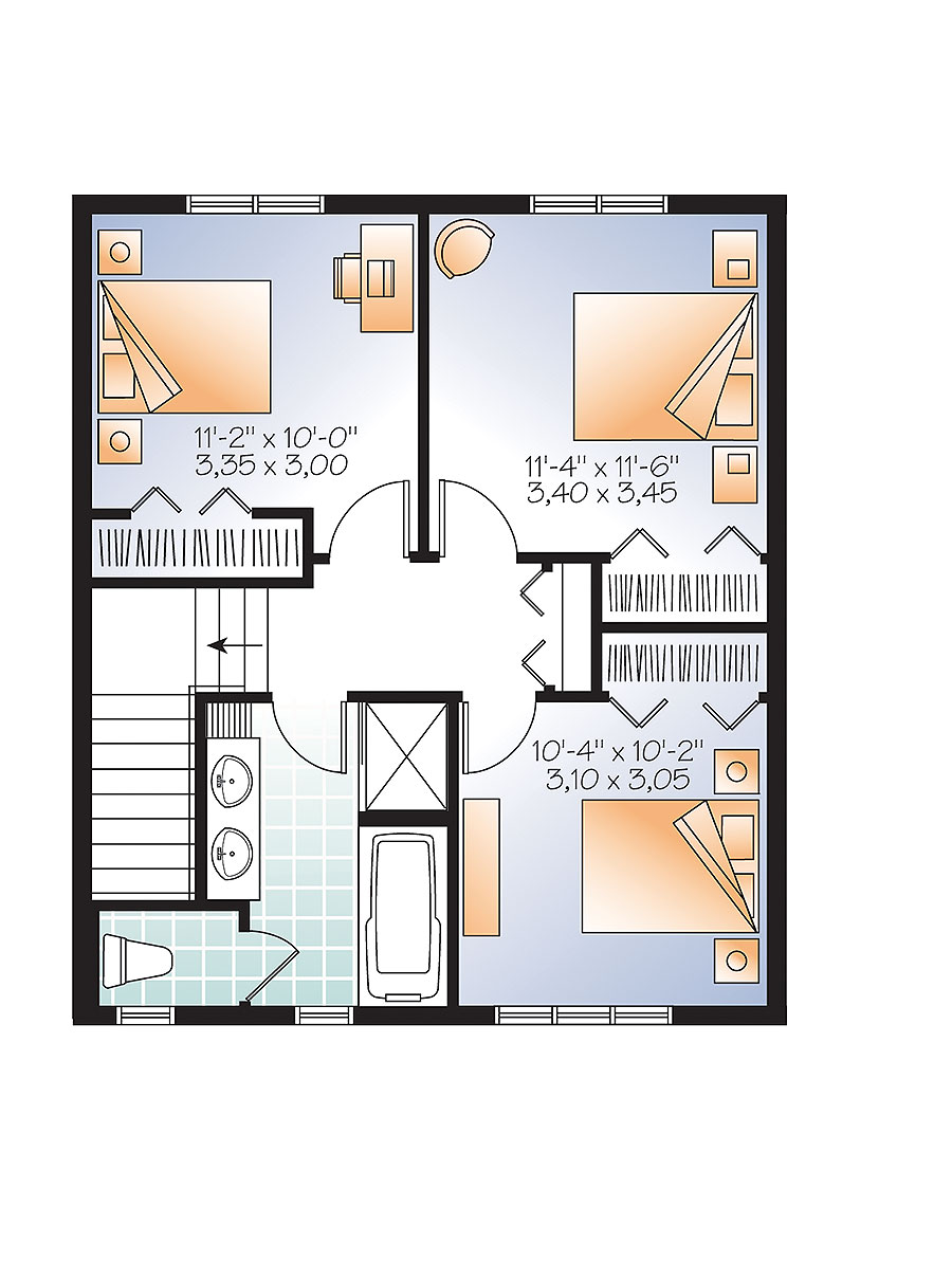 Floor Plan Upper Level