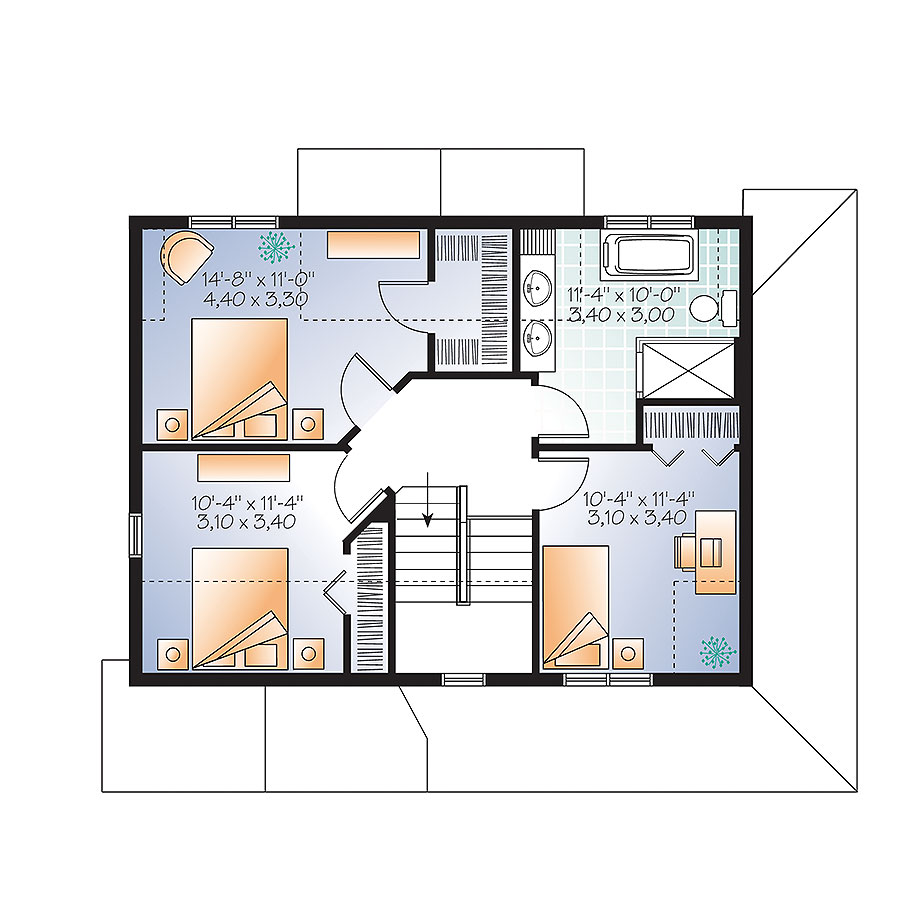 Floor Plan Upper Level