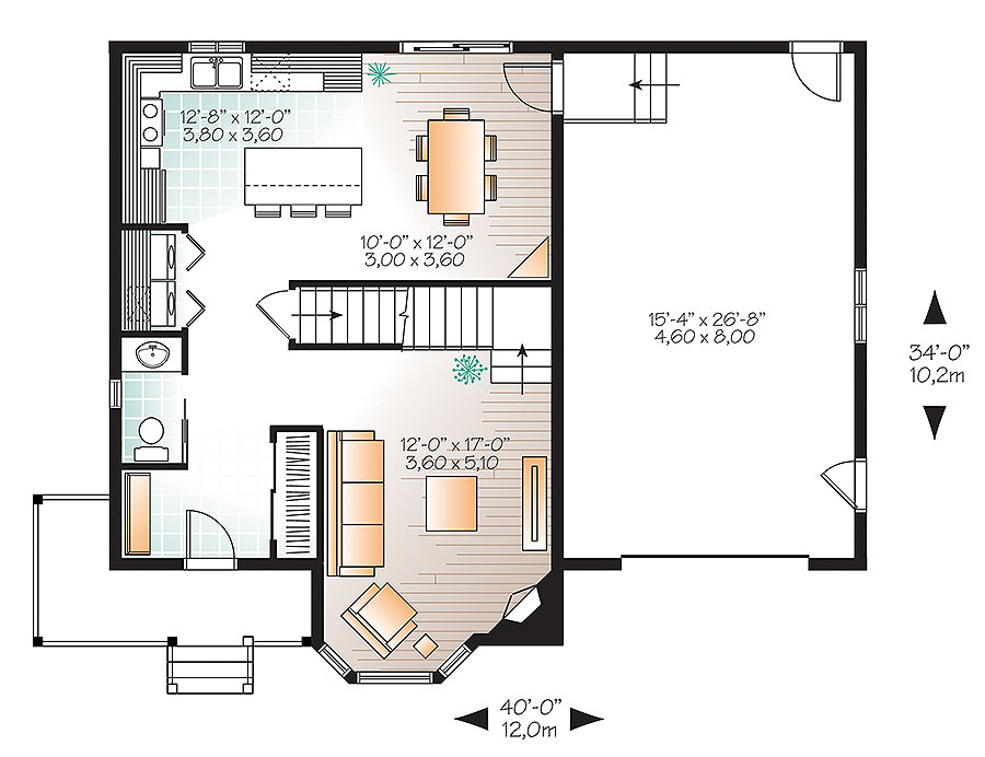Floor Plan Main Level