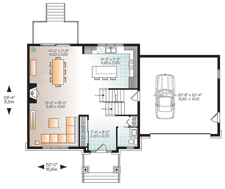 Floor Plan Main Level
