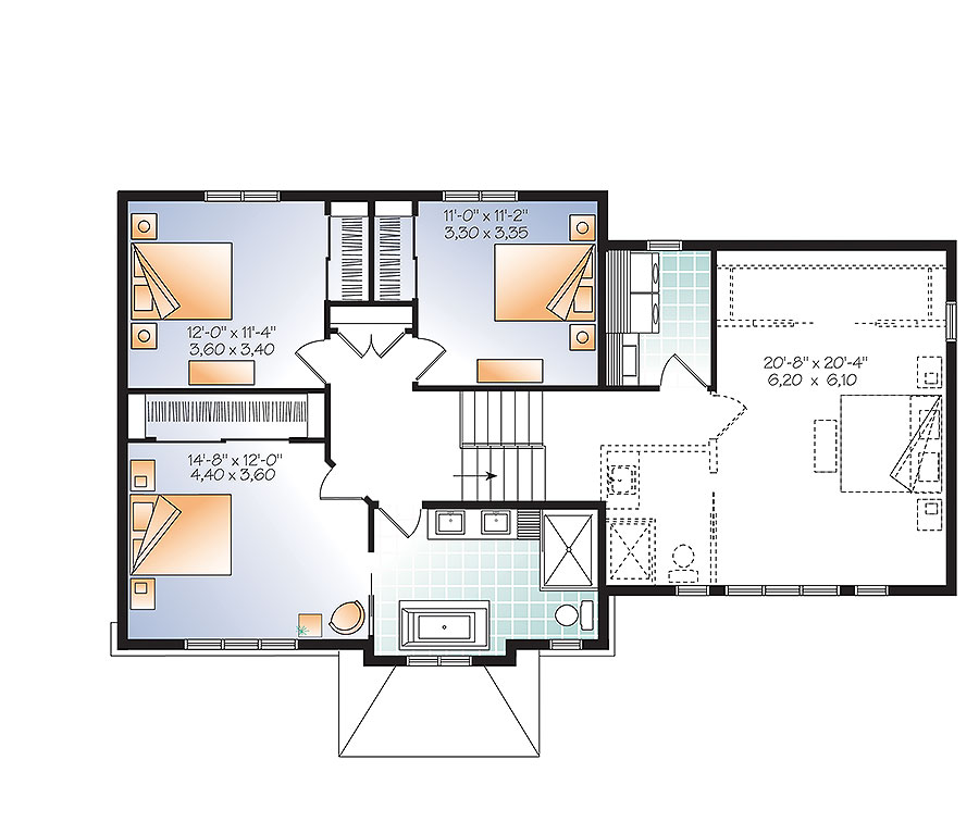 Floor Plan Upper Level