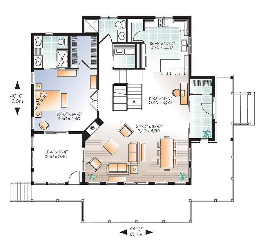 Floor Plan Main Level