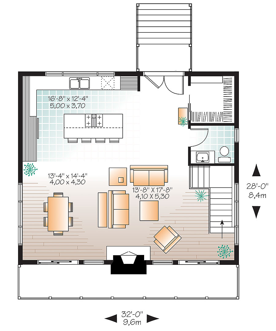 Floor Plan Main Level