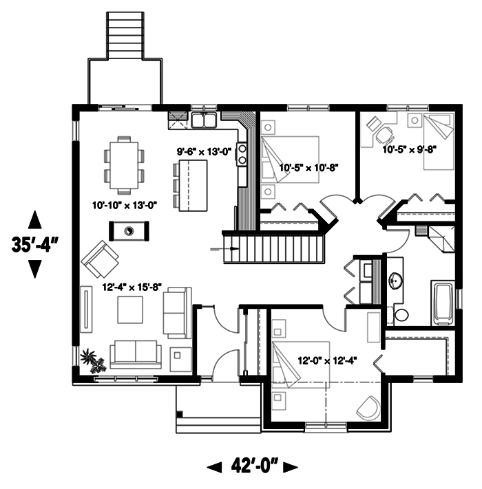 Floor Plan Main Level