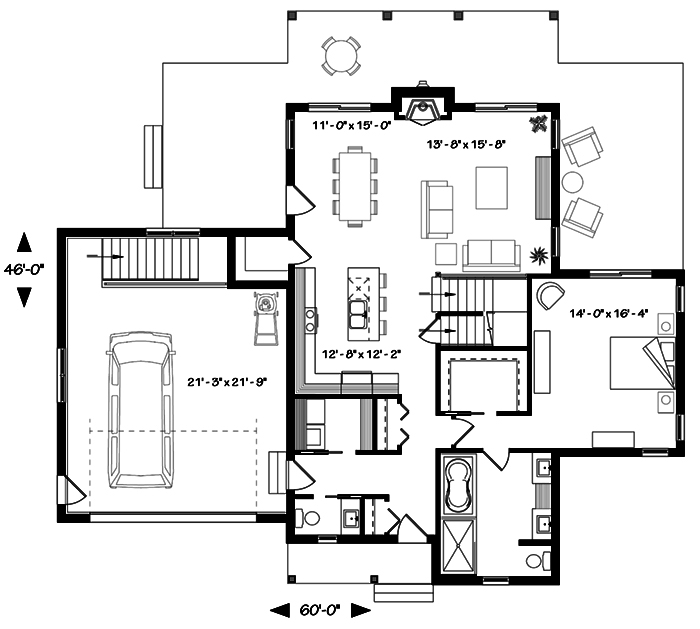 Floor Plan Main Level