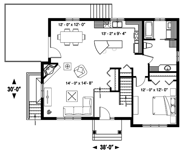 Floor Plan Main Level