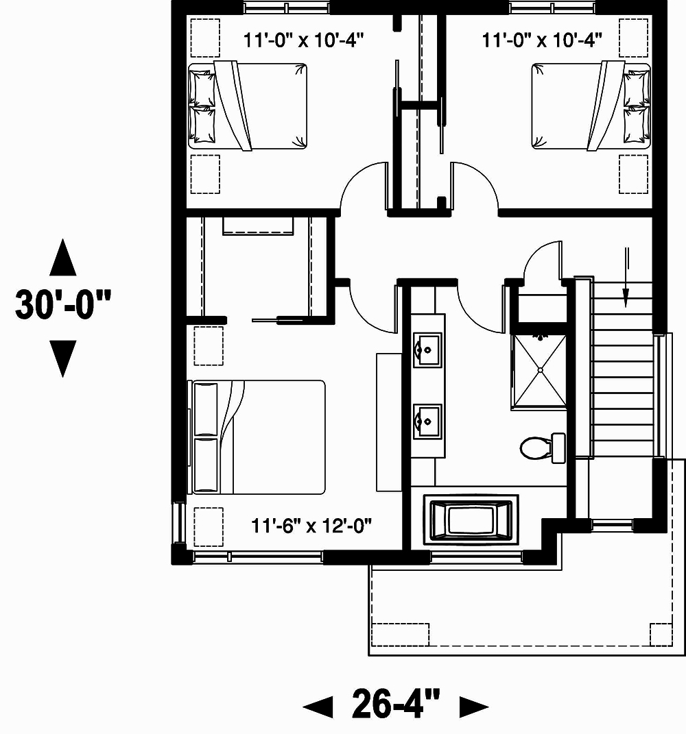 Floor Plan Upper Level