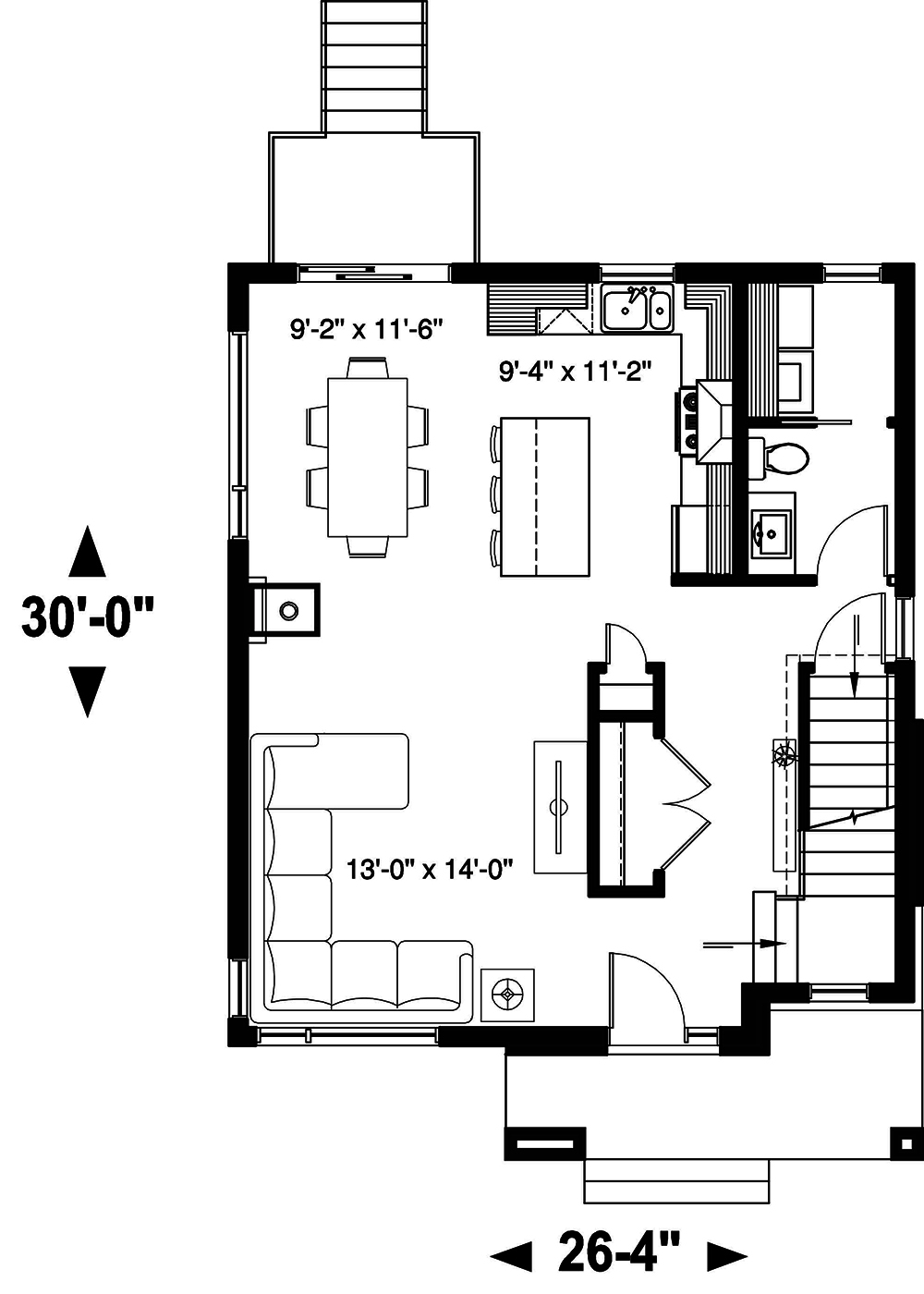 Floor Plan Main Level
