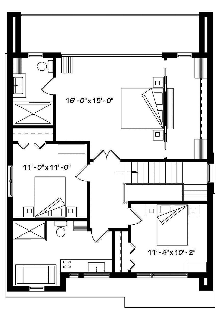 Floor Plan Upper Level