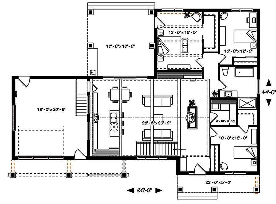 Floor Plan Main Level