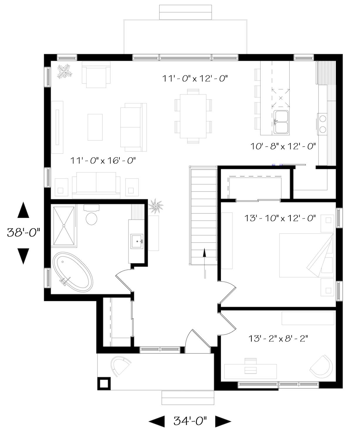 Floor Plan Main Level