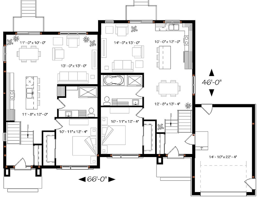 Floor Plan Main Level