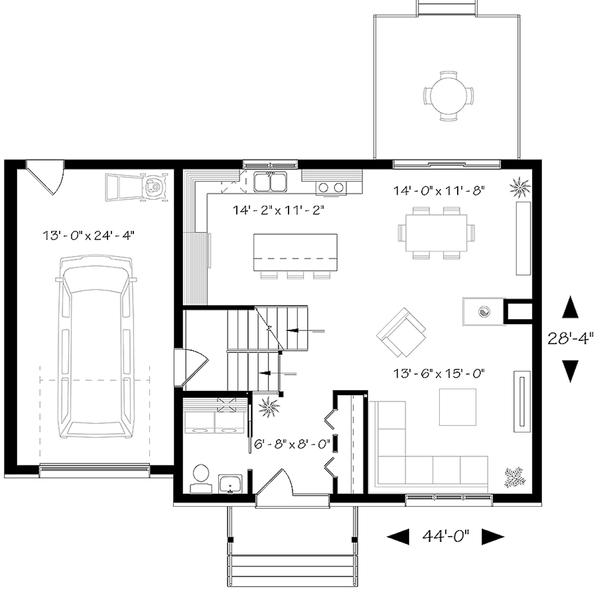 Floor Plan Main Level