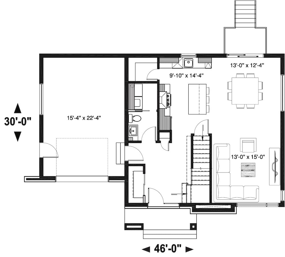 Floor Plan Main Level