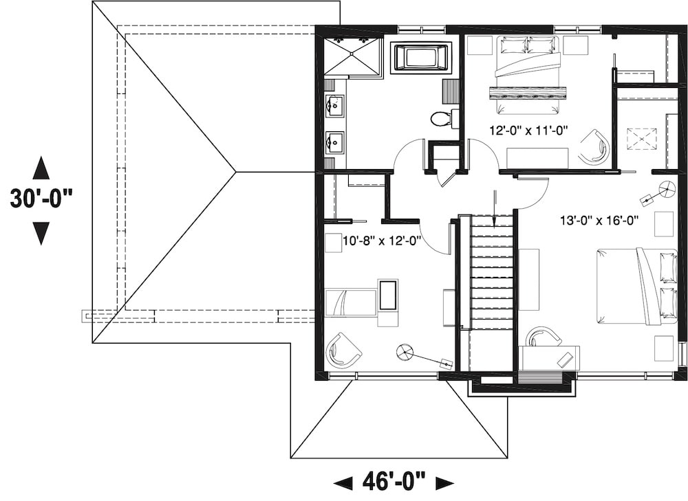 Floor Plan Upper Level