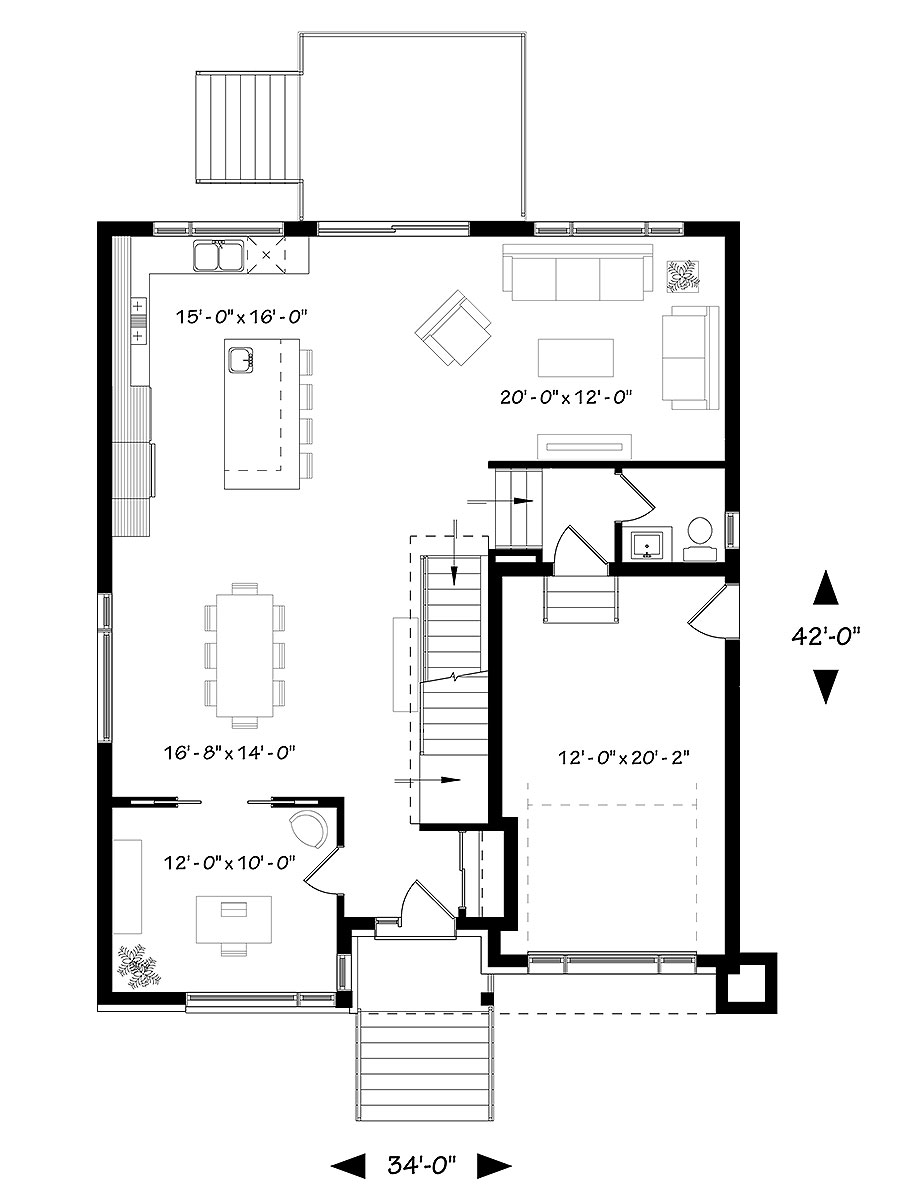 Floor Plan Main Level