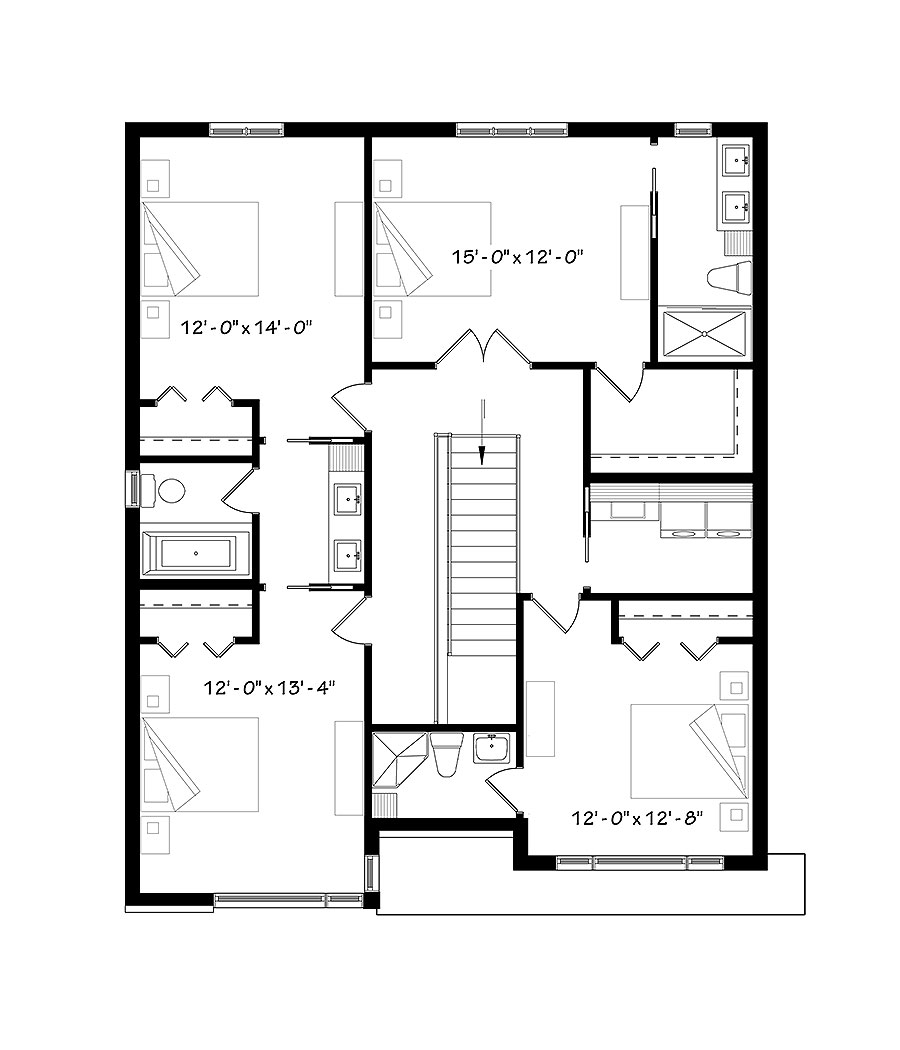 Floor Plan Upper Level