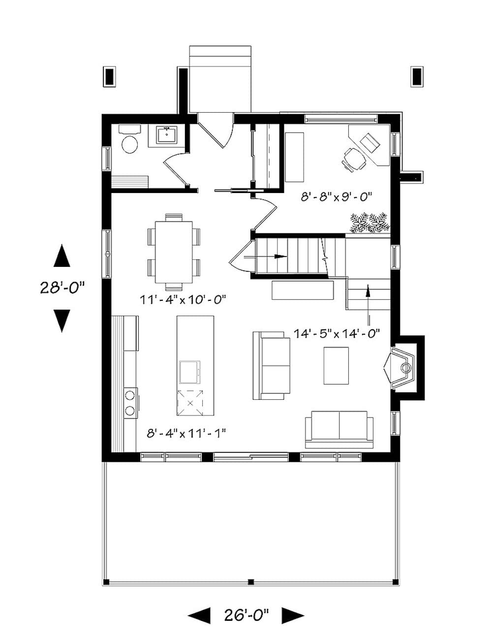 Floor Plan Main Level