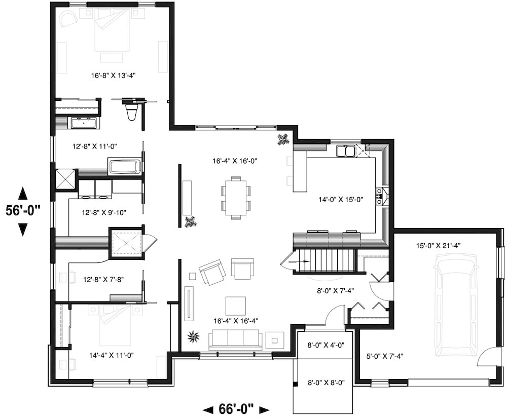 Floor Plan Main Level