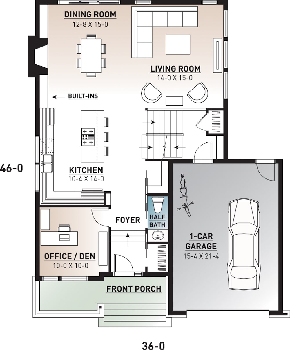 Floor Plan Main Level