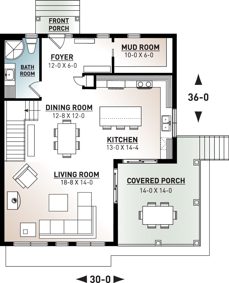 Floor Plan Main Level