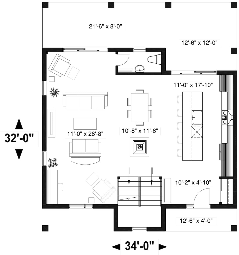 Floor Plan Main Level