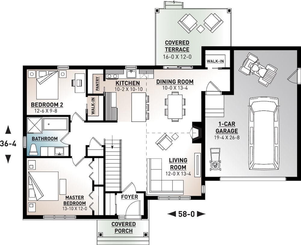 Floor Plan Main Level