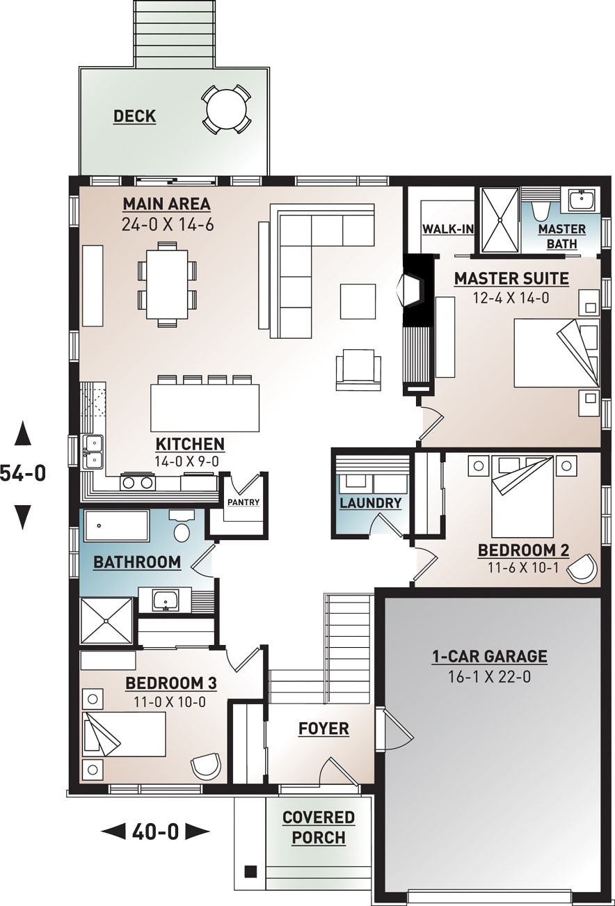 Floor Plan Main Level
