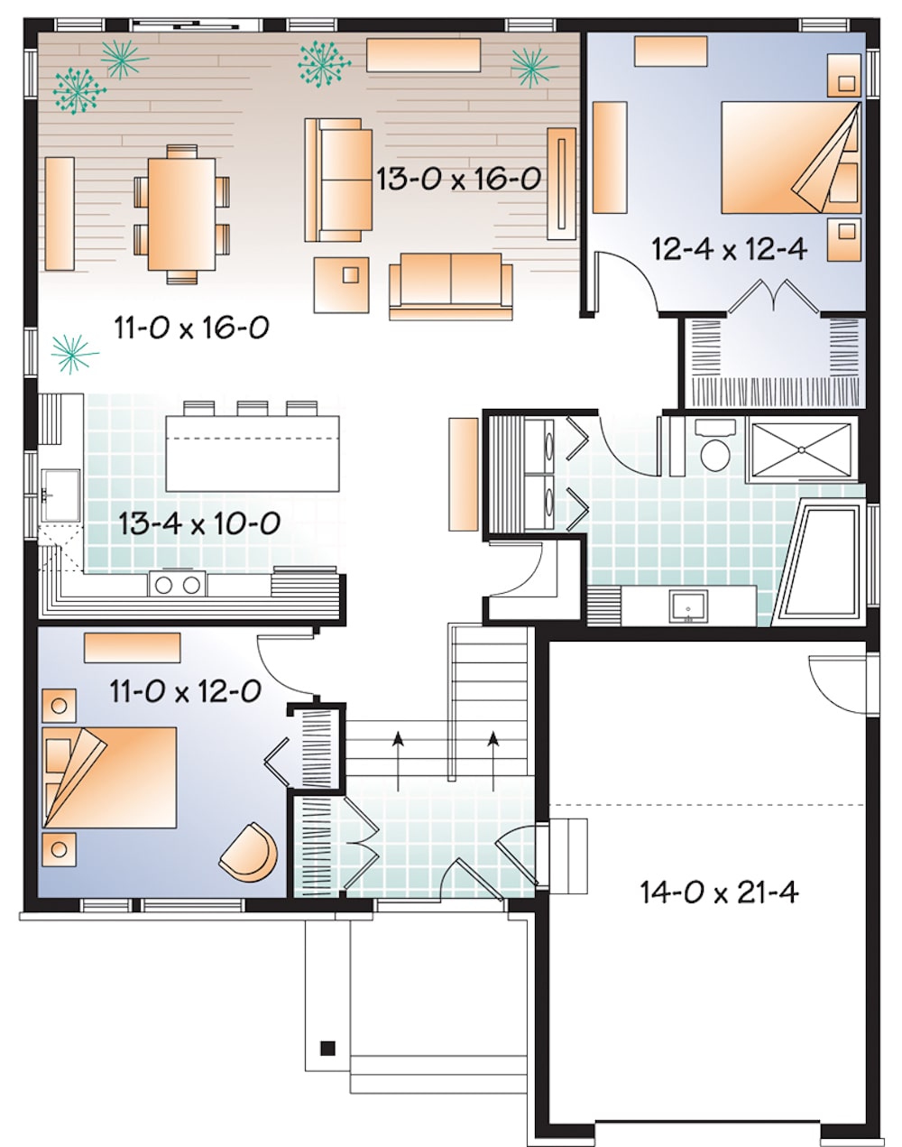 Floor Plan Main Level