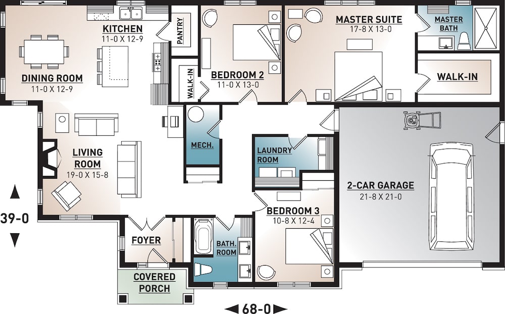 Floor Plan Main Level