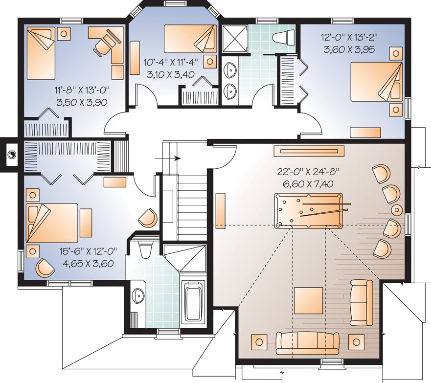 Floor Plan Upper Level