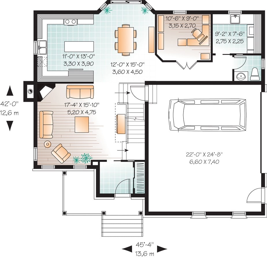 Floor Plan Main Level