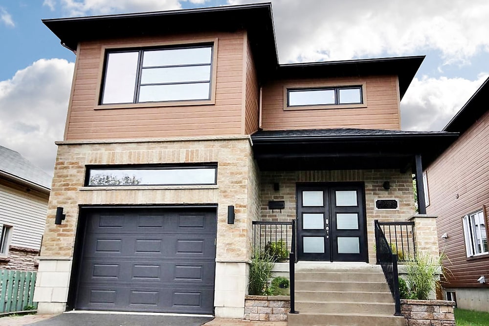 3-Bedroom, 1722 Sq Ft Contemporary Home Plan - 126-1954 - Main Exterior