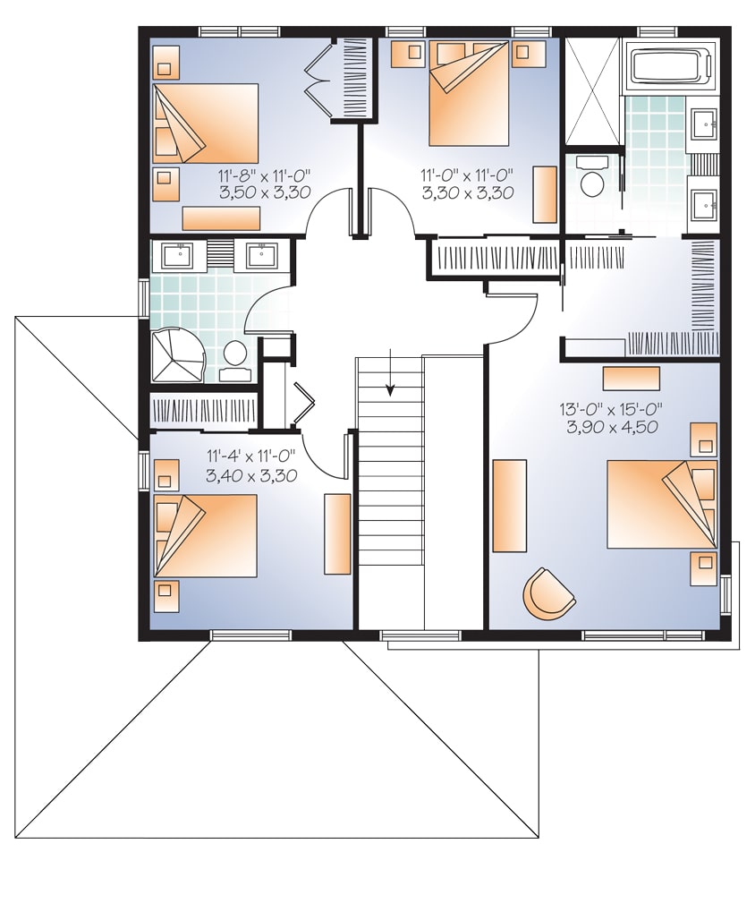 Floor Plan Upper Level