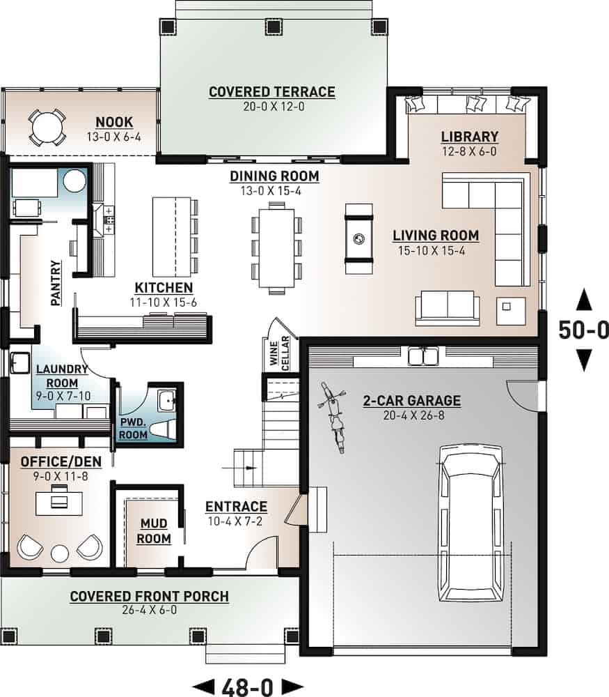 Floor Plan Main Level