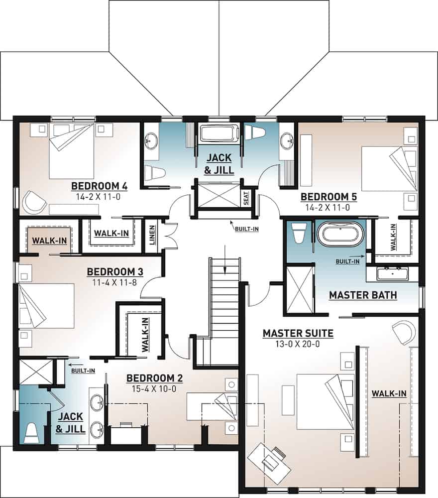 Floor Plan Upper Level