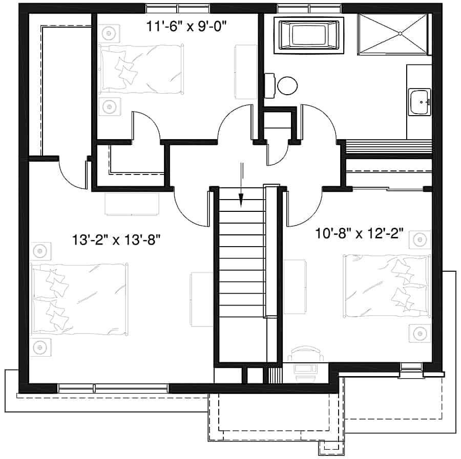 Floor Plan Upper Level