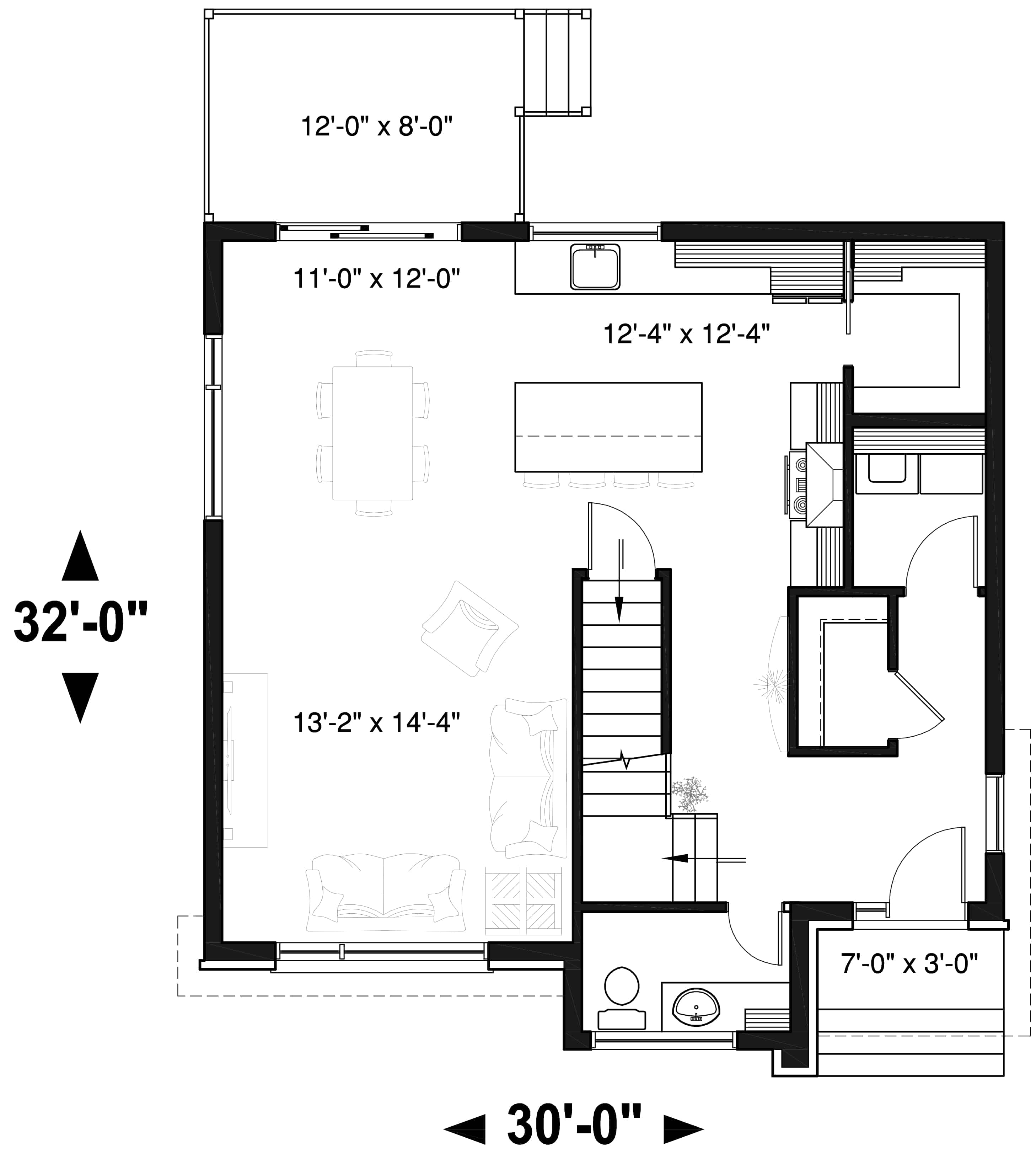 Floor Plan Main Level