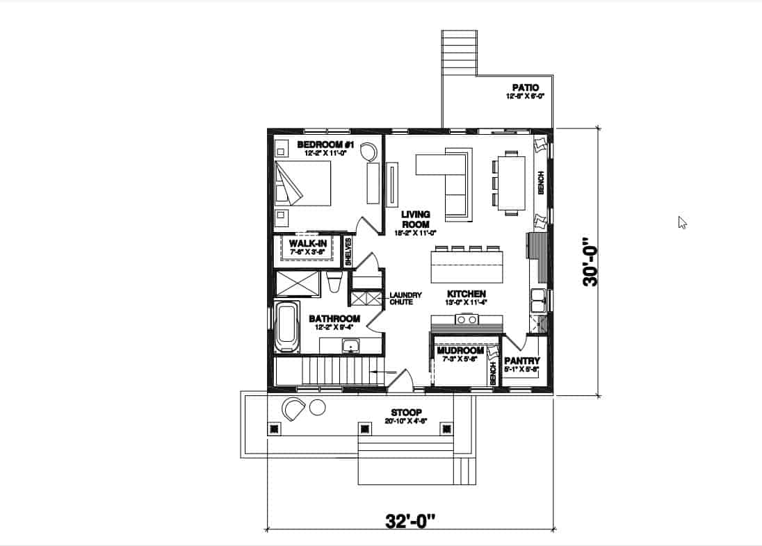 Floor Plan Main Level