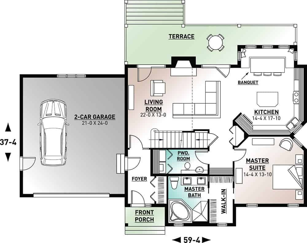 Floor Plan Main Level