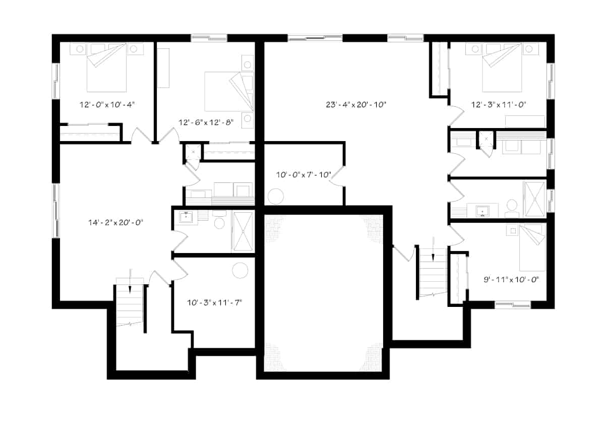 Floor Plan Basement