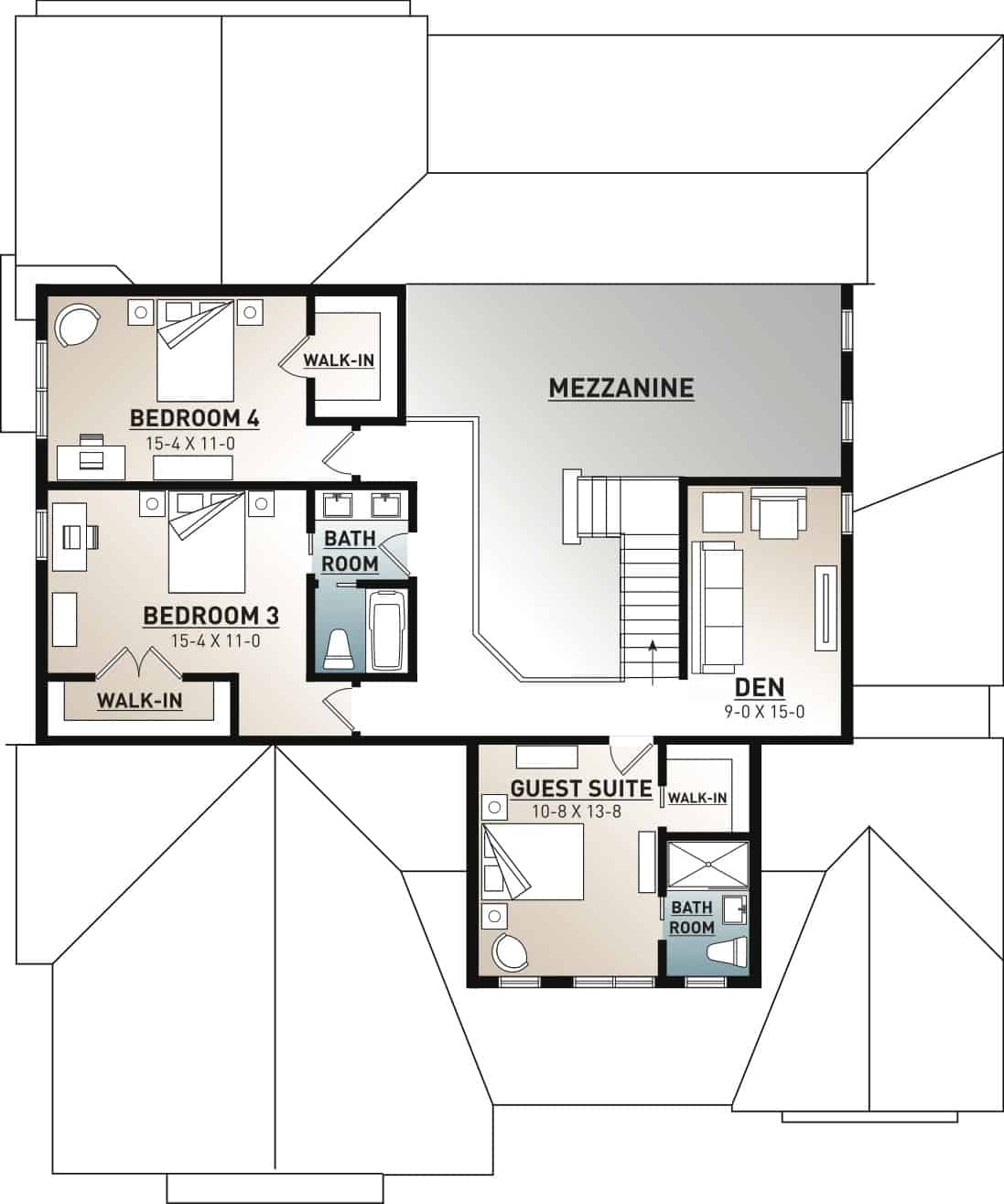 Floor Plan Upper Level