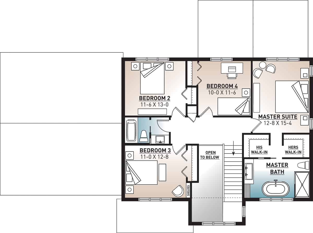 Floor Plan Upper Level