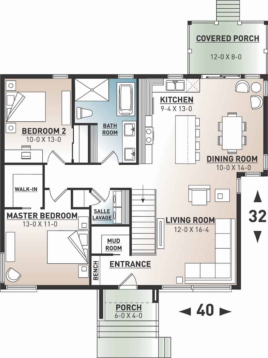 Floor Plan Main Level