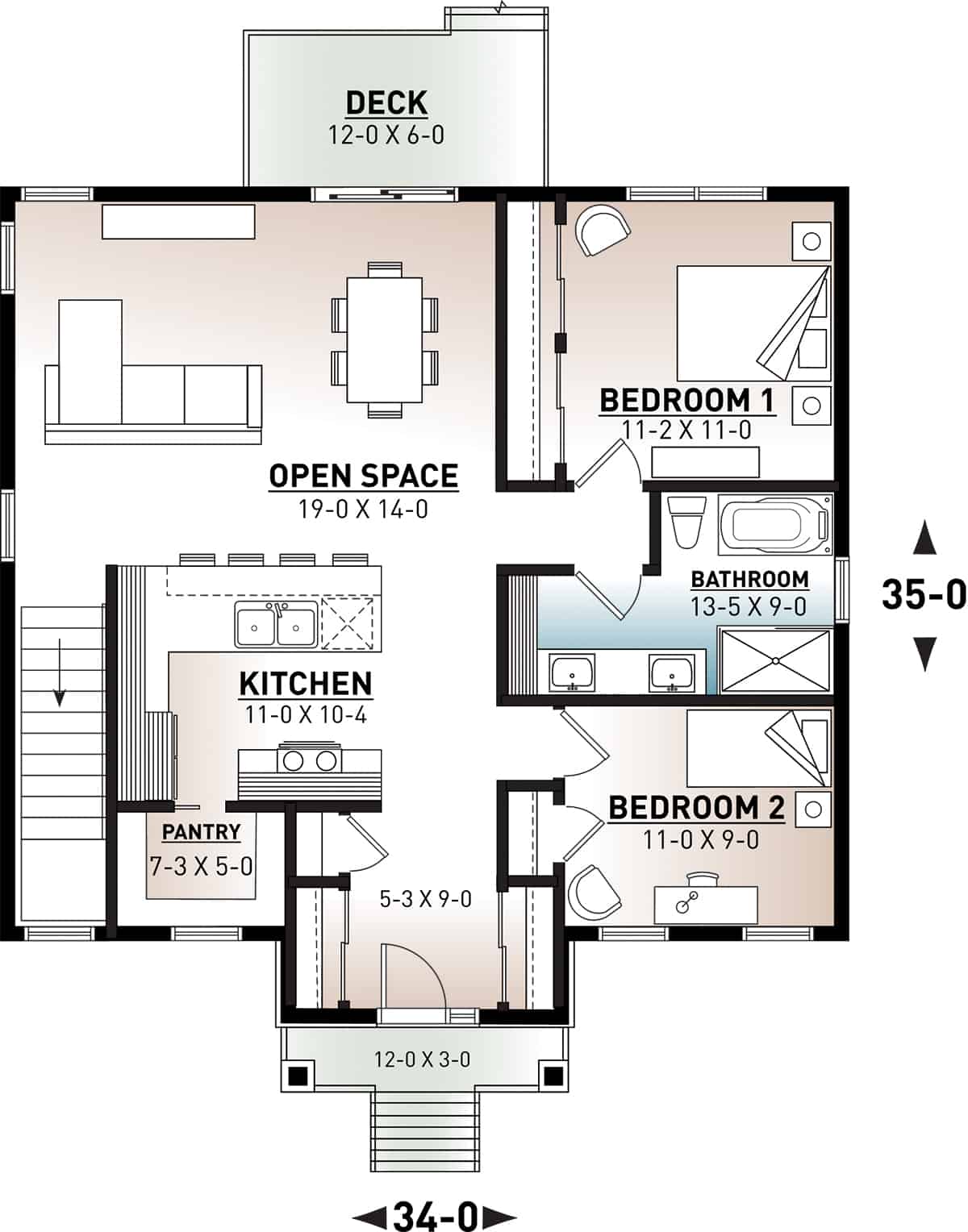 Floor Plan Main Level