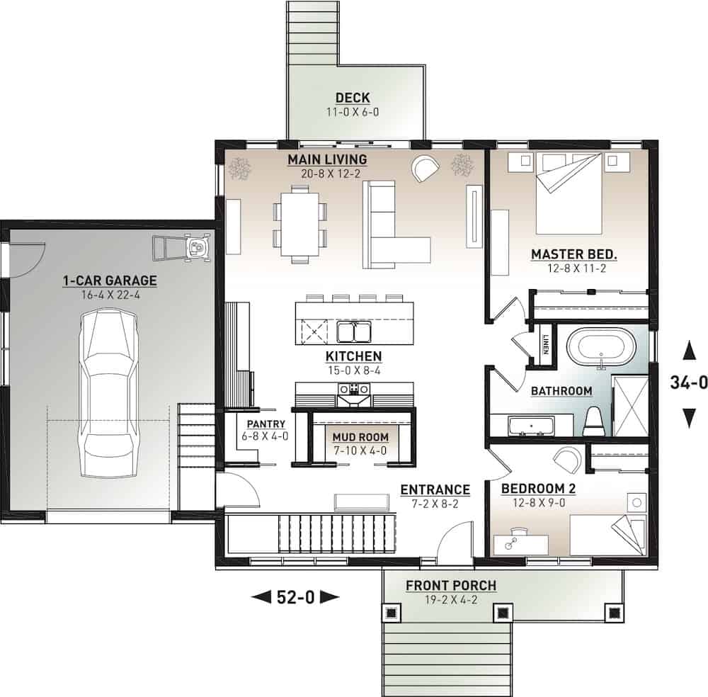 Floor Plan Main Level
